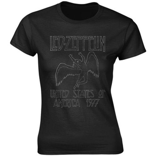 T-shirt Led Zeppelin USA 1977 - Led Zeppelin - Modalova