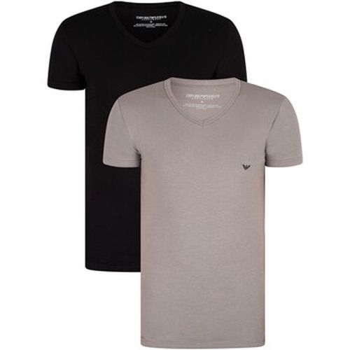 Pyjamas / Chemises de nuit Lot de 2 t-shirts lounge à encolure en V - Emporio Armani - Modalova