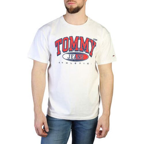 T-shirt dm0dm16407 ybr white - Tommy Hilfiger - Modalova