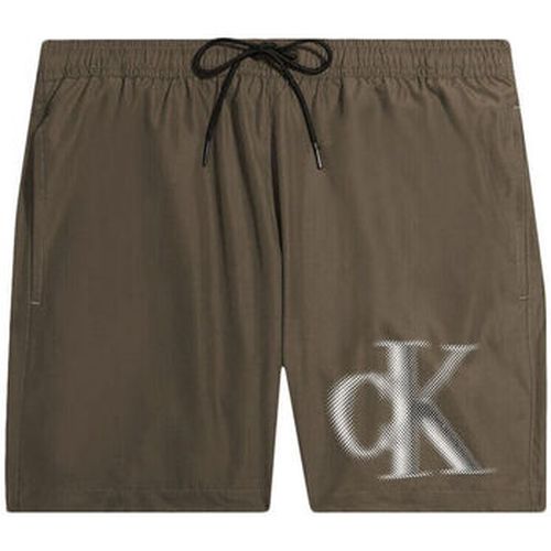 Short km0km00800-gxh brown - Calvin Klein Jeans - Modalova