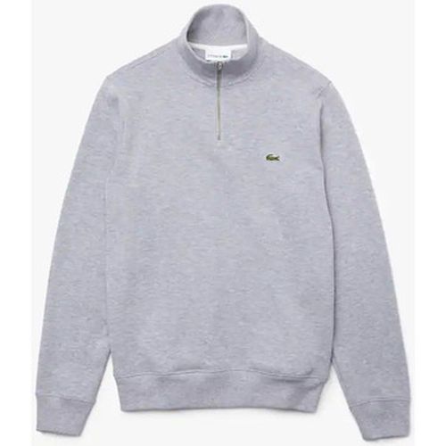 Polaire Sweat demi zippé en coton - Lacoste - Modalova