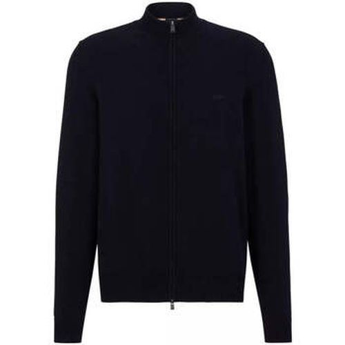 Sweat-shirt Gilet zippé marine - BOSS - Modalova