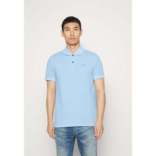 T-shirt BOSS Polo bleu en coton - BOSS - Modalova