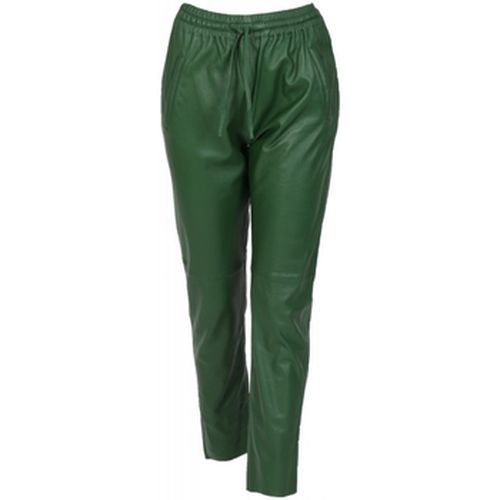 Pantalon Pantalon jogpant en cuir Gift Ref 50426 Emeraude - Oakwood - Modalova