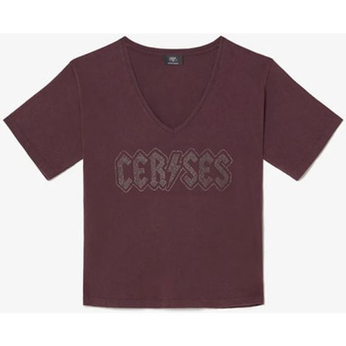 T-shirt T-shirt kara lie de vin - Le Temps des Cerises - Modalova