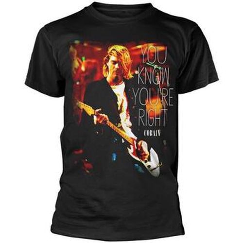 T-shirt You Know You're Right - Kurt Cobain - Modalova