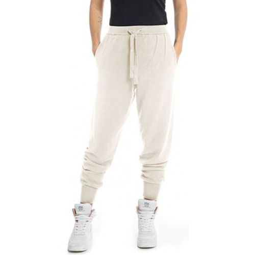 Pantalon Pantalon en tricot coupe rgulire beurre - Replay - Modalova