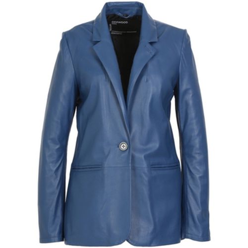 Blouson Blazer Meg en cuir Ref 57475 Fonce - Oakwood - Modalova