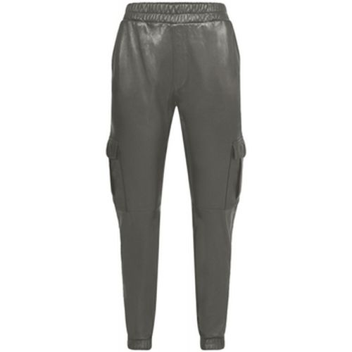 Pantalon Pantalon cargo en cuir Yacht Ref 60960 Kaki Fonce - Oakwood - Modalova