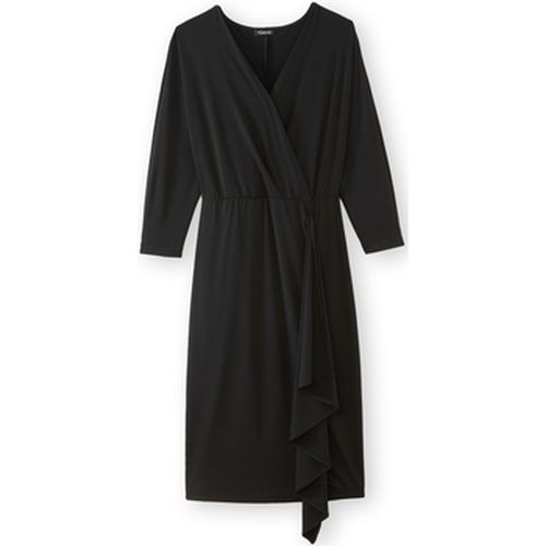 Robe by - Robe en maille effet drapé - Daxon - Modalova