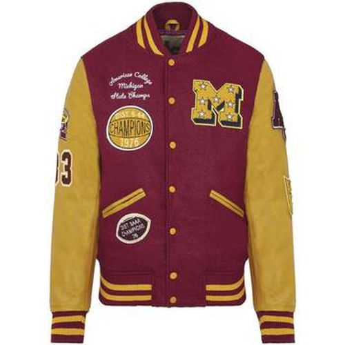 Blouson AC-13 BURGUNDY YELLOW - American College - Modalova