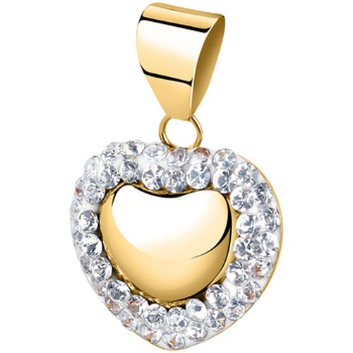 Collier Pendentif en or 375/1000 et cristal - Cleor - Modalova