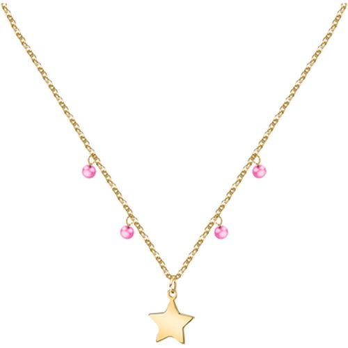 Collier Collier en acier et zircon - La Petite Story - Modalova