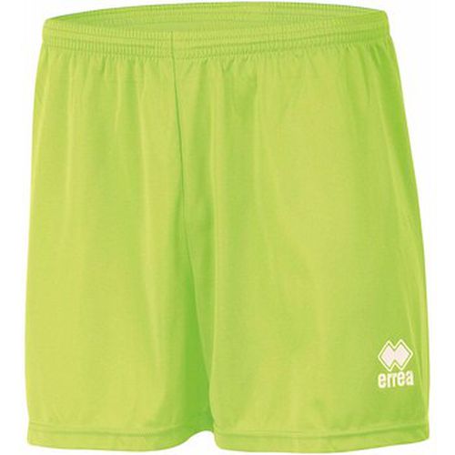 Short Pantaloni Corti New Skin Panta Verde Fluo - Errea - Modalova