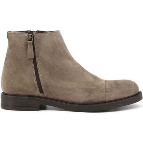 Bottes Gabriele - Suede Taupe - Duca Di Morrone - Modalova