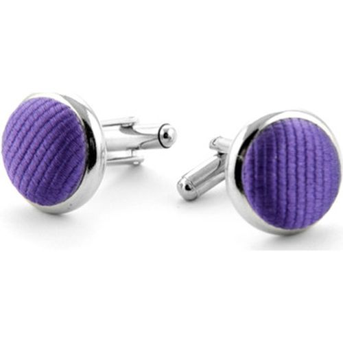 Boutons de manchettes Boutons de Manchette Violet Soie F30 - Suitable - Modalova