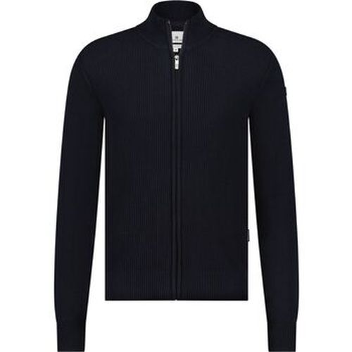 Sweat-shirt Cardigan Zip Plain Marine - State Of Art - Modalova