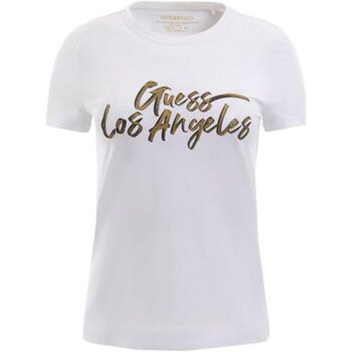 T-shirt Guess Ss cn gold la tee - Guess - Modalova