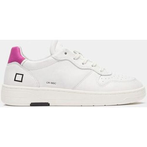 Baskets W391-CR-BA-WF COURT-WHITE/FUXIA - Date - Modalova