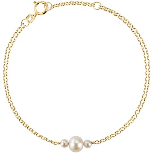 Bracelets Bracelet en or 375/1000 et perle - Cleor - Modalova