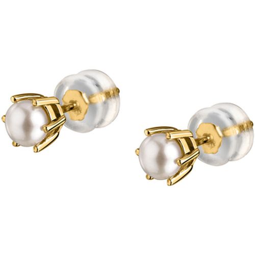Boucles oreilles Boucles d'oreilles en or 375/1000 et perle - Cleor - Modalova