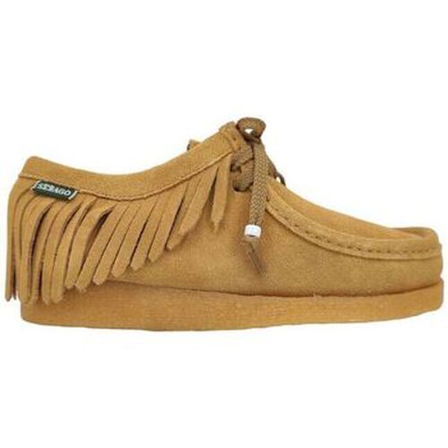 Chaussures bateau Baskets Koala Fringes Camel - Sebago - Modalova