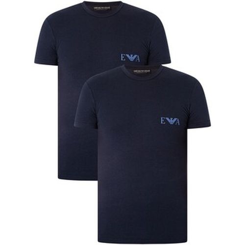 T-shirt - Tee-shirt X2 - marine - Emporio Armani - Modalova