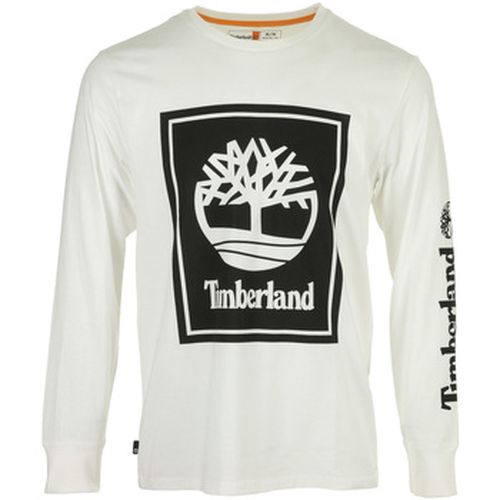 T-shirt Stack Logo Tee Ls - Timberland - Modalova