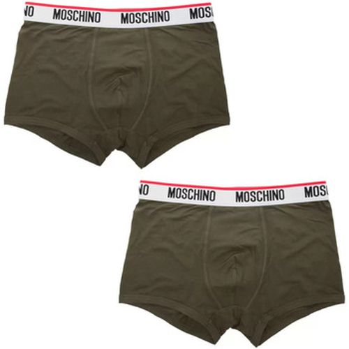 Slips boxer elastico logoto bipack - Moschino - Modalova