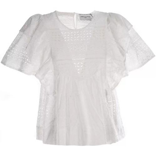 T-shirt Tunique blanche en broderie anglaise - Isabelle Blanche - Modalova