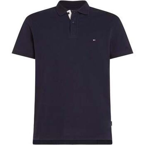 T-shirt Polo marine en coton bio - Tommy Hilfiger - Modalova