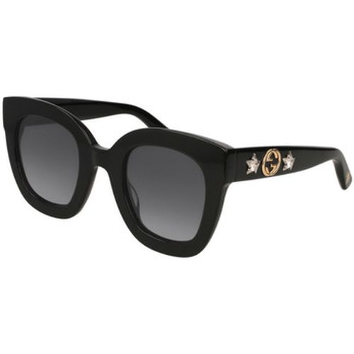 Lunettes de soleil GG0208S Lunettes de soleil, /Gris, 49 mm - Gucci - Modalova