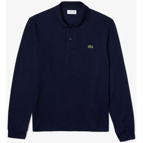 T-shirt Polo manches longues marine - Lacoste - Modalova