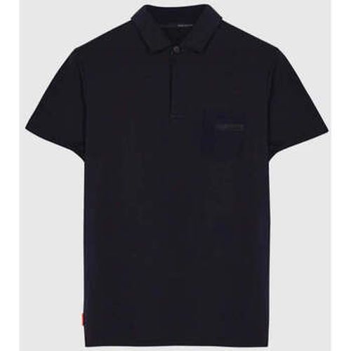 T-shirt Polo poche plaquée marine en jersey stretch - Rrd - Roberto Ricci Designs - Modalova
