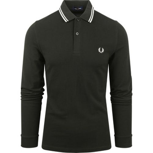 Sweat-shirt Polo à manches longues foncé T50 - Fred Perry - Modalova