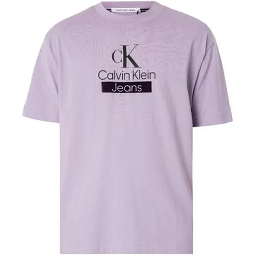 T-shirt T-shirt d'archives empilé - Calvin Klein Jeans - Modalova