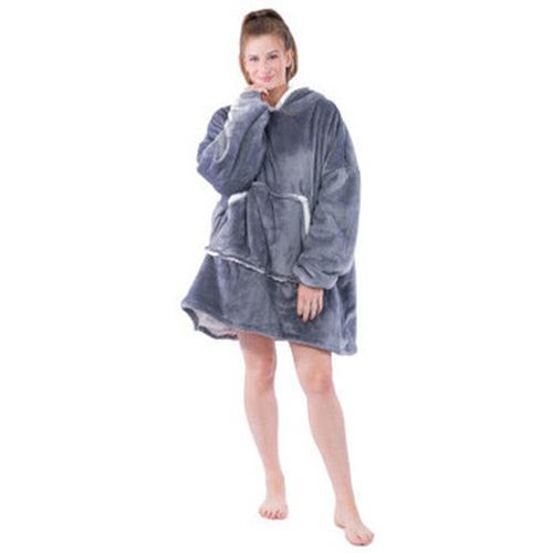 Pyjamas / Chemises de nuit Sweat plaid cape cocooning en sherpa - Kindy - Modalova