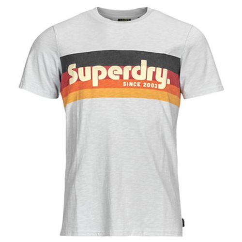 T-shirt CALI STRIPED LOGO T SHIRT - Superdry - Modalova