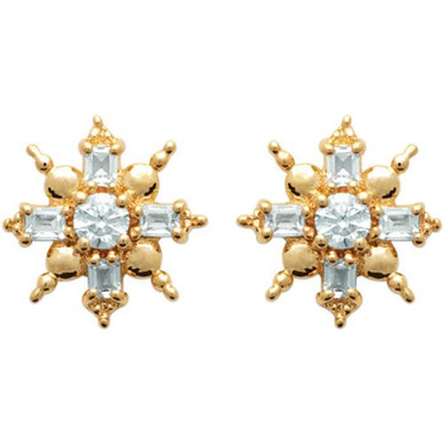 Boucles oreilles Boucles d'oreilles puces flocon de neige - Brillaxis - Modalova