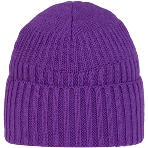 Bonnet Knitted Fleece Hat Beanie - Buff - Modalova