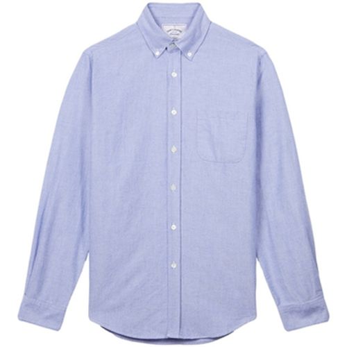 Chemise Brushed Oxford Shirt - Blue - Portuguese Flannel - Modalova