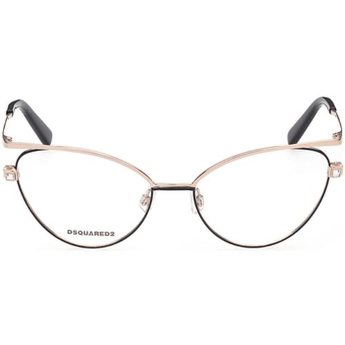 Lunettes de soleil DQ5333 Montature da vista, Or, 56 mm - Dsquared - Modalova