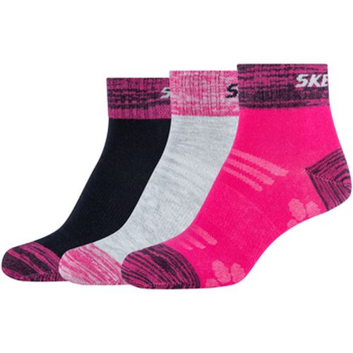 Chaussettes 3PPK Wm Mesh Ventilation Quarter Socks - Skechers - Modalova