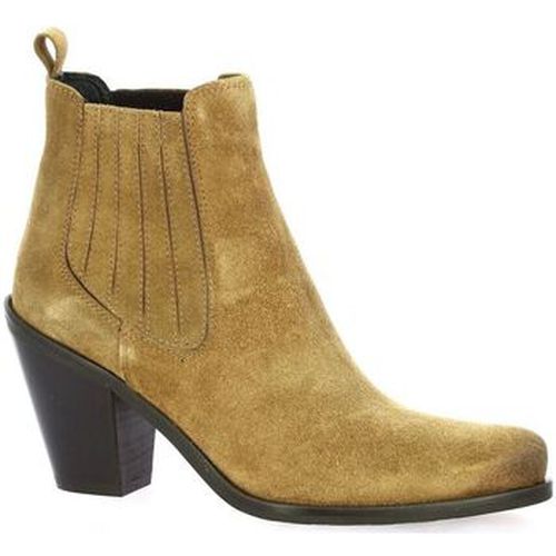 Boots Boots cuir velours - Spaziozero - Modalova
