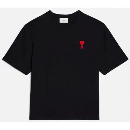 T-shirt T SHIRT AMI DE COEUR LOOSE UTS004.726 BLACK - Ami Paris - Modalova