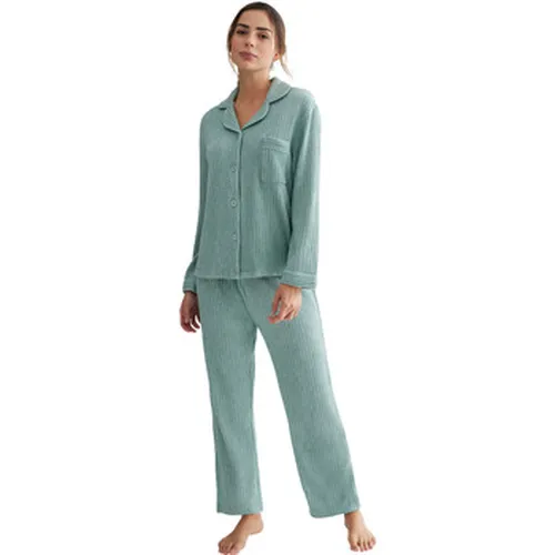 Pyjamas / Chemises de nuit Pyjama pantalon chemise manches longues Espiga - Selmark - Modalova