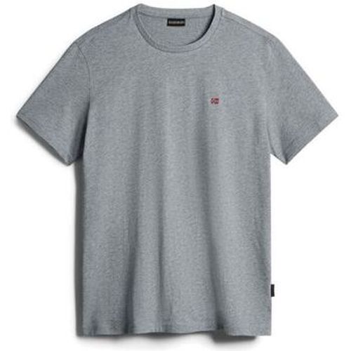 T-shirt SALIS SS SUM NP0A4H8D-160 NED GREY - Napapijri - Modalova