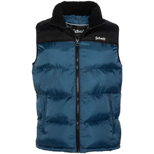 Blouson Doudoune sans manches Ref 50339 Steel Blue - Schott - Modalova