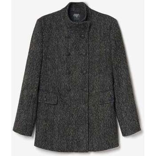Manteau Manteau capucin en laine mélangée à chevrons - Le Temps des Cerises - Modalova