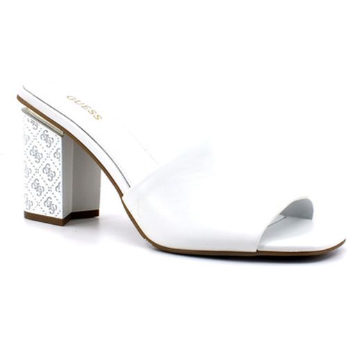 Chaussures Ciabatta Tacco Donna White FL6YELLEA03 - Guess - Modalova
